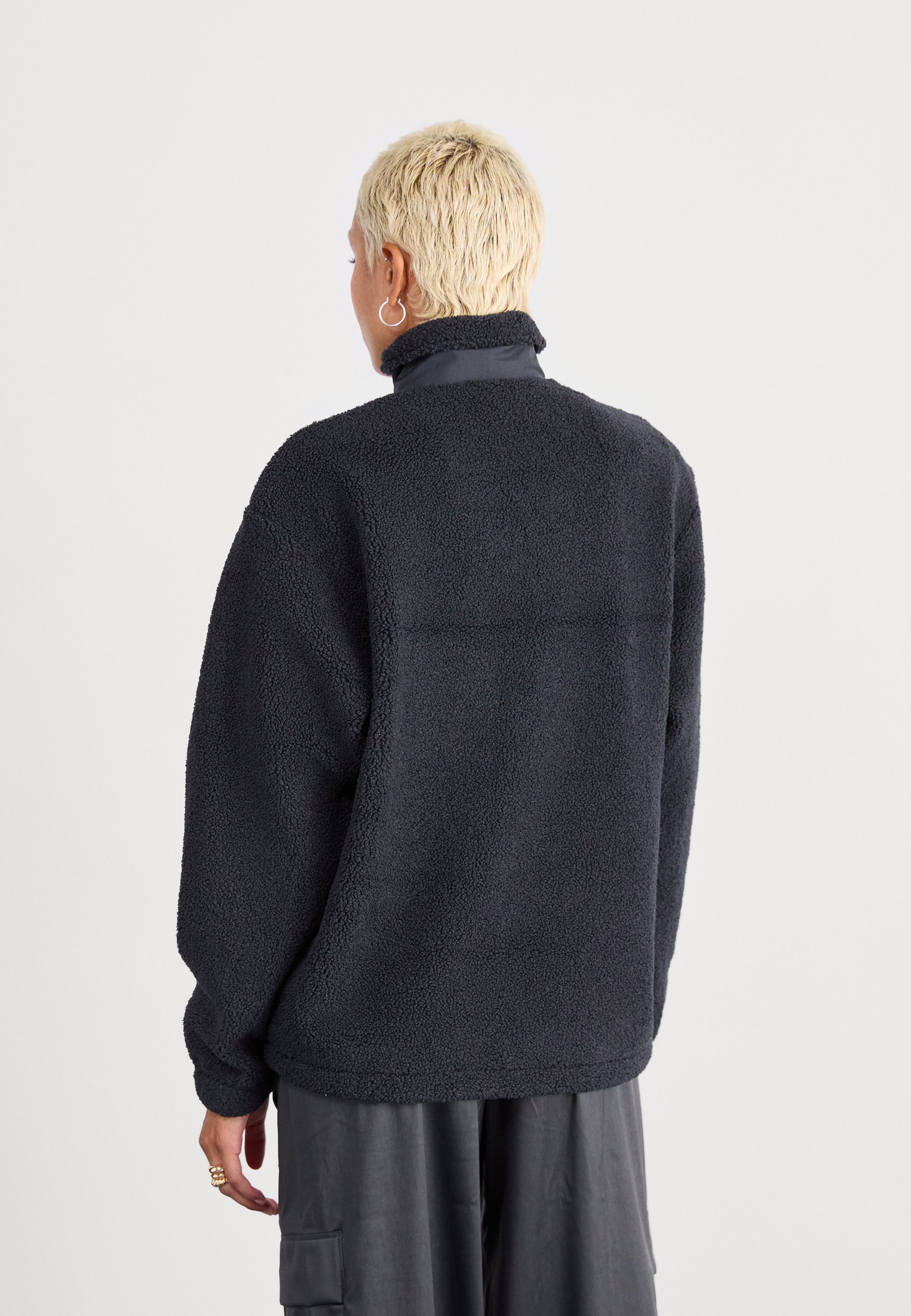 adidas Originals FULL ZIP - Fleece jacket - black - Zalando.co.uk