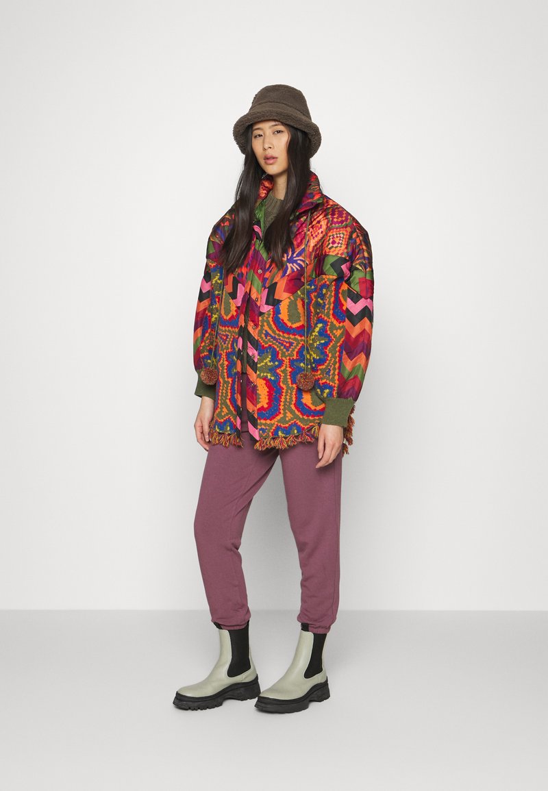Damen Leichte Jacken | Farm Rio PINEAPPL TAPESTRY PONCHO Winterjacke multi/mehrfarbig - MH85101 Damen Leichte Jacken | Farm Rio PINEAPPL TAPESTRY PONCHO Winterjacke multi/mehrfarbig - MH85101
