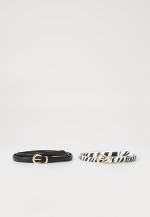 VMKATJA COATED BELT 2-PACK  - Belt - black