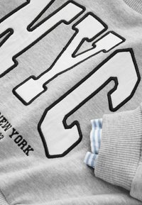 Next SLOGAN MOCK REGULAR FIT - Sweatshirt - grey