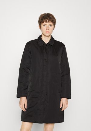 MINIMAL PADDED COAT - Klassisk kåpe / frakk - black