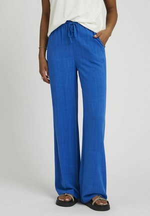 BZB FLUIDE DROIT - Pantalon classique - bleu moyen