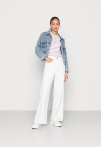 Pieces PCCRISTA O NECK  - Camisola - lavendula with birch