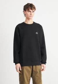 Mads Nørgaard STANDARD CREW LOGO - Sweatshirt - black