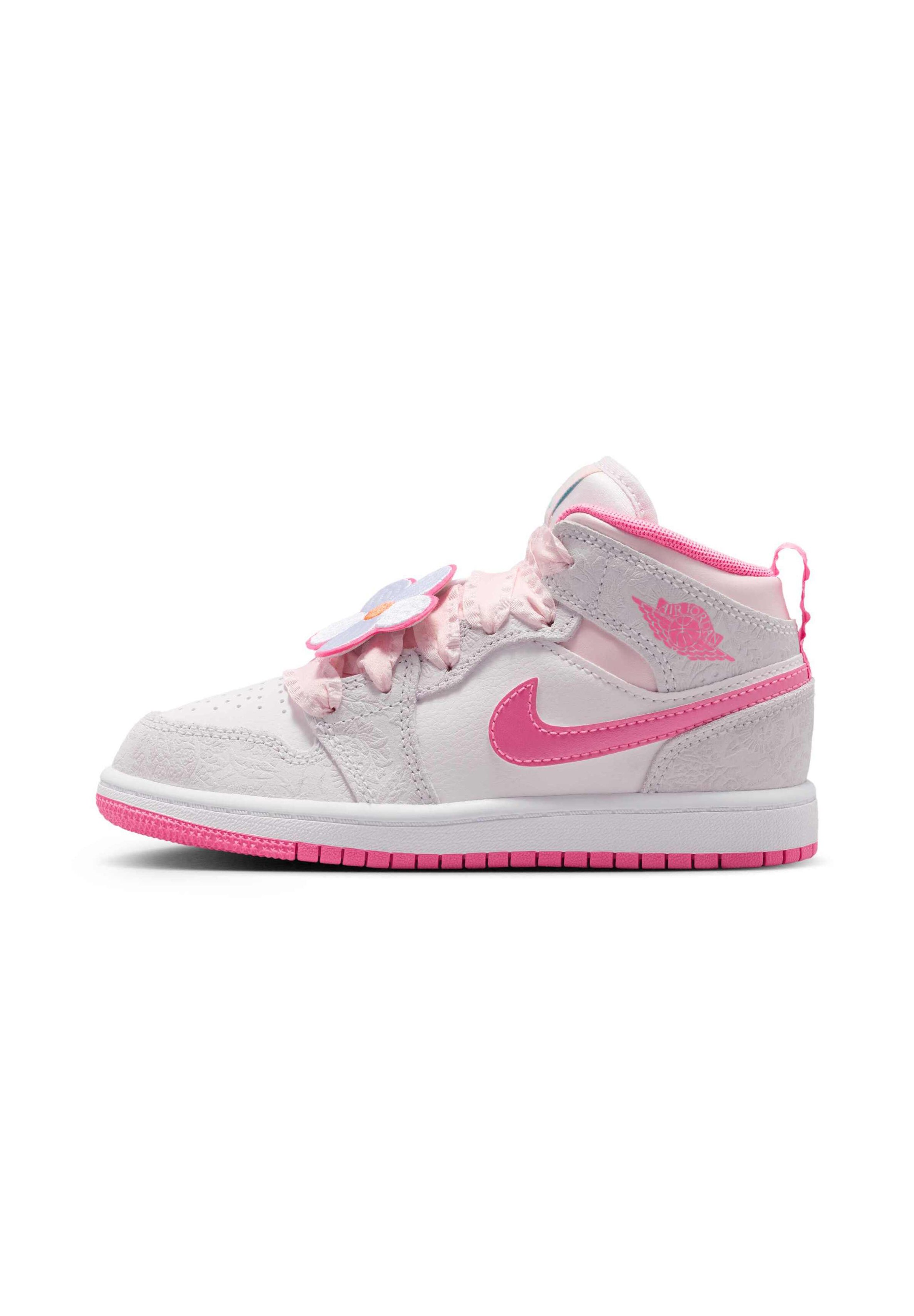 Jordan JORDAN 1 MID UNISEX - Sneakers high - pearl pink/med soft