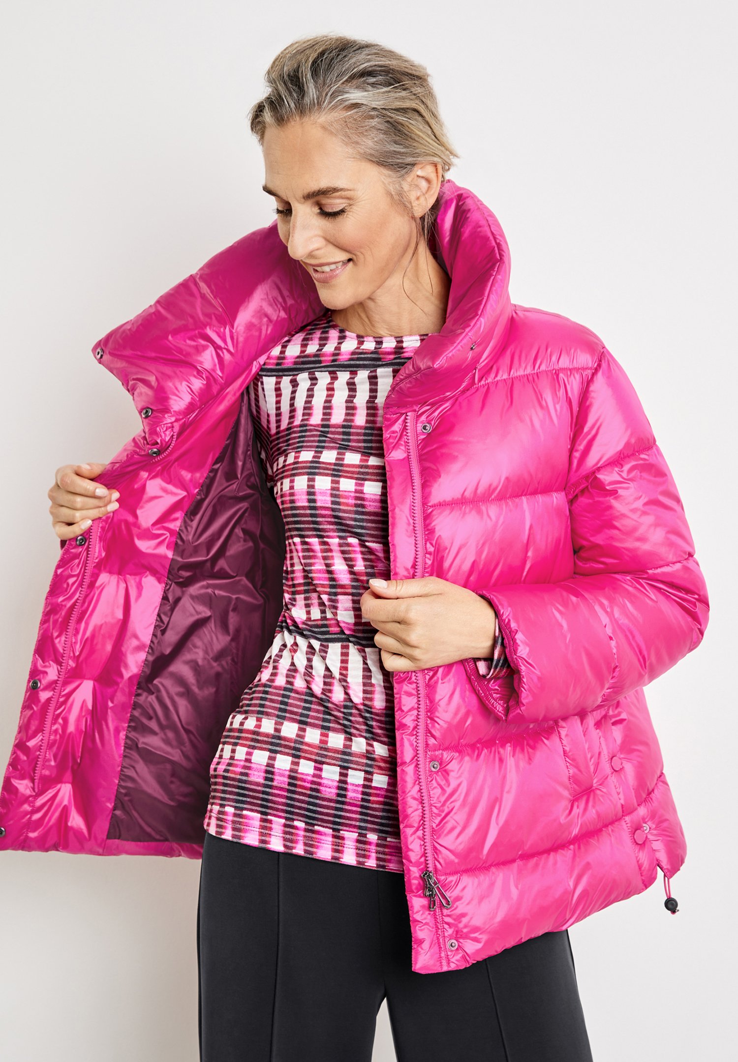 Gerry Weber Winter jacket - hot pink 