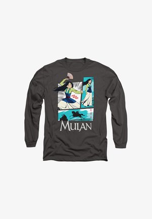 Disney, MULAN ACTION PANELS - Long sleeved top - anthracite