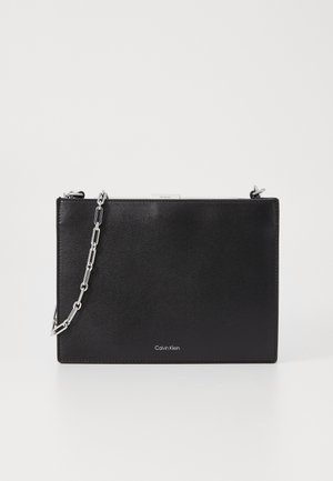 NIGHT SQUARE CROSSBODY - Torba preko tijela - black