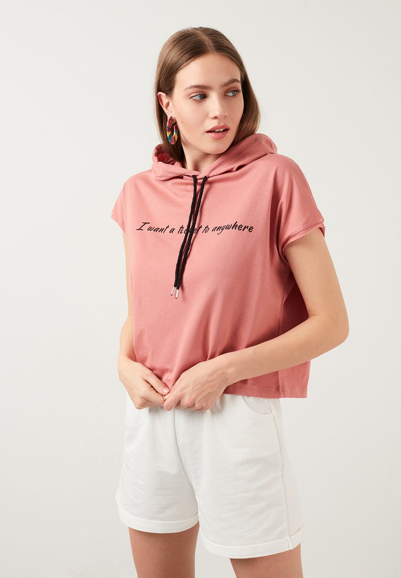Damen Sweatshirts | LELA Kapuzenpullover dusty rose color/pink - PO82125 Damen Sweatshirts | LELA Kapuzenpullover dusty rose color/pink - PO82125