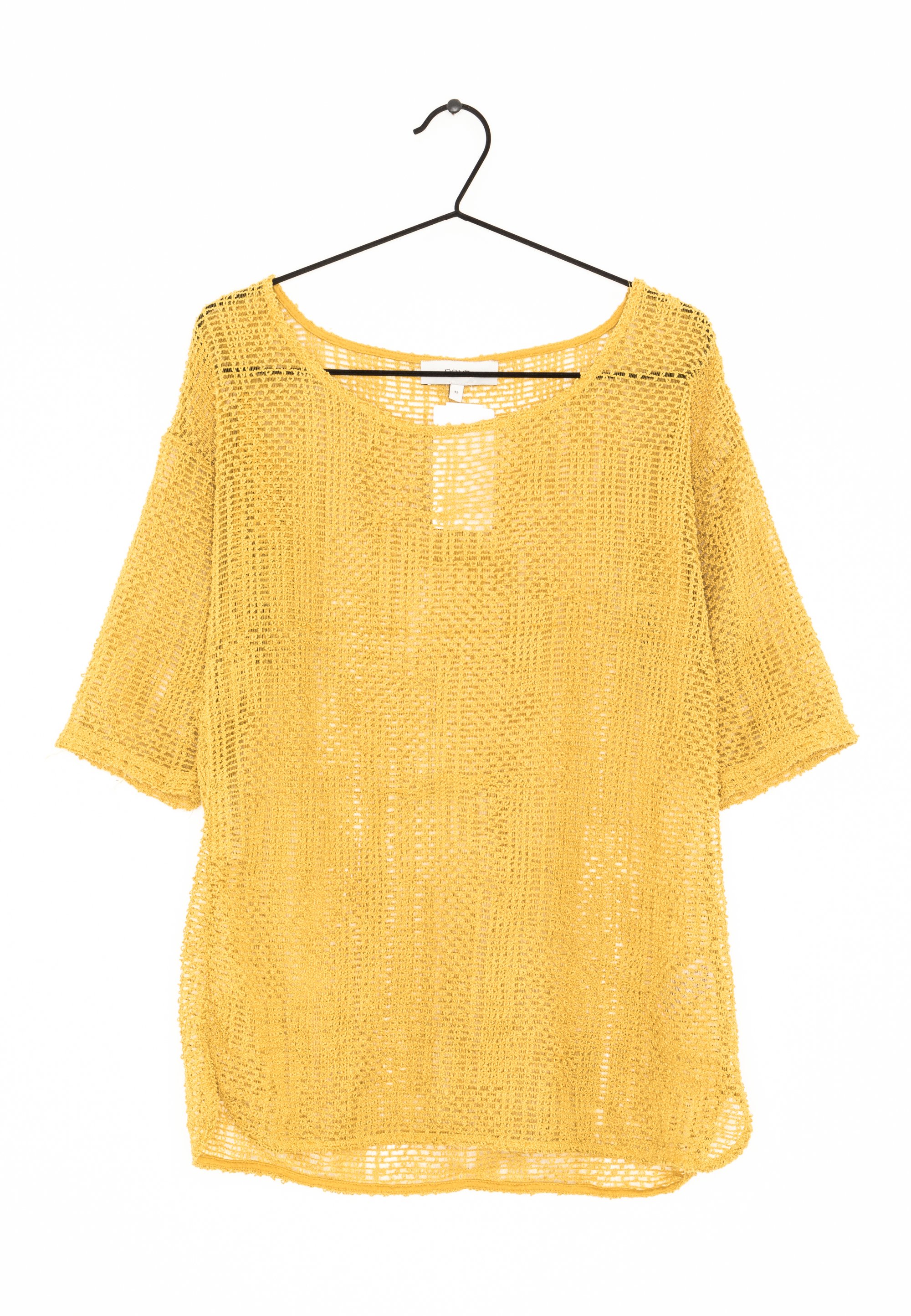 Yellow print t-shirt