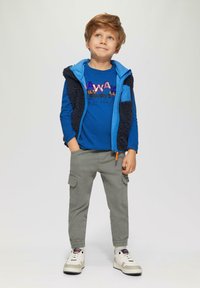 s.Oliver WEICHER  MIT EFFEKT - Longsleeve - royalblau