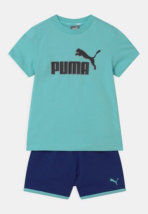 MINICATS SET UNISEX - T-shirt print - light blue