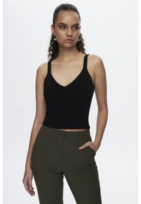 FRONT DETAILED - Top - black