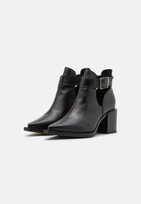 Zign LEATHER  - Botine - black