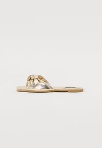 ONLMILLIE BOW - Mules - gold
