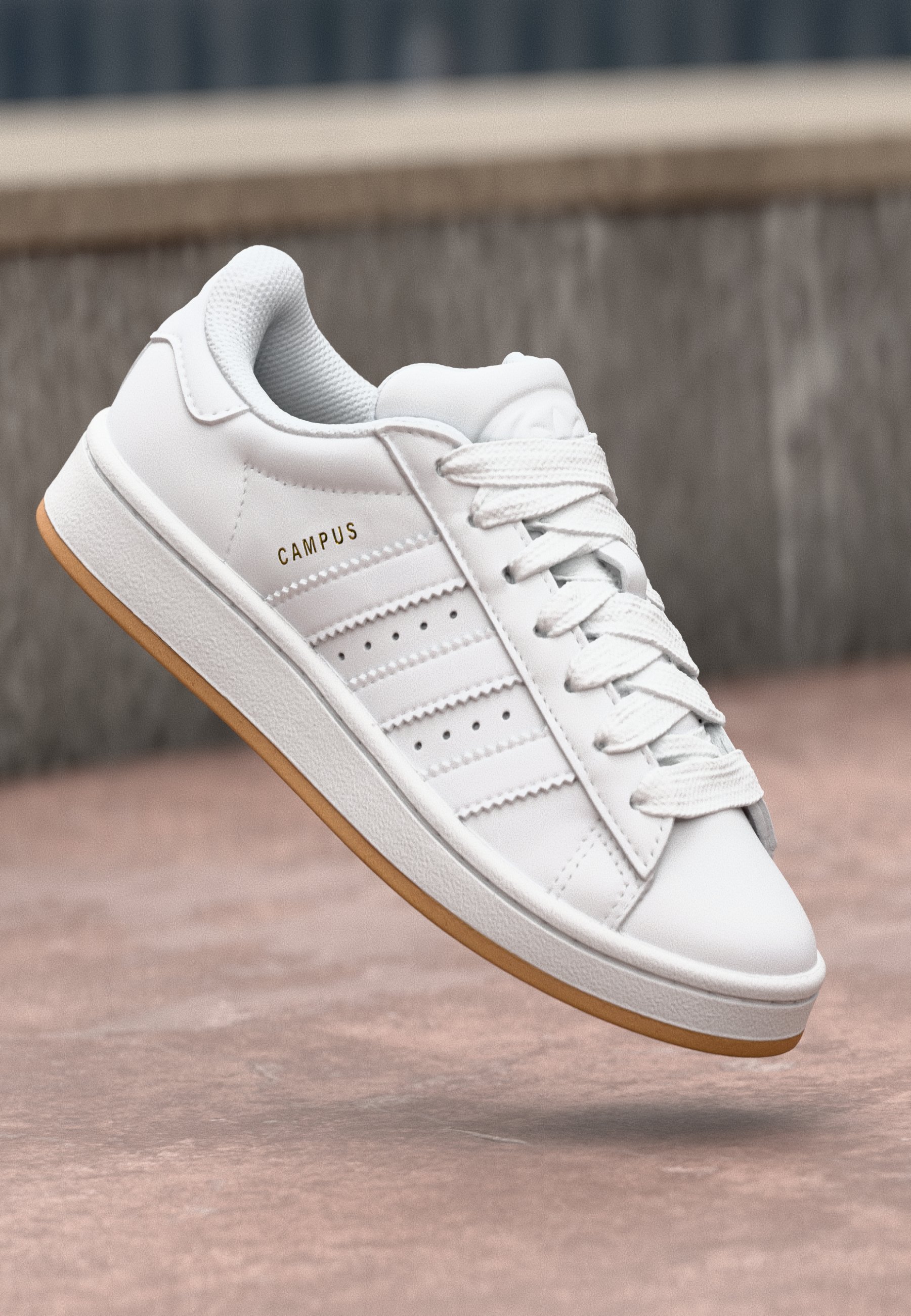 adidas gazelle silver green womens Men's Adidas Campus 00s Shoes - Crystal White/Core Black/Off White main image 0