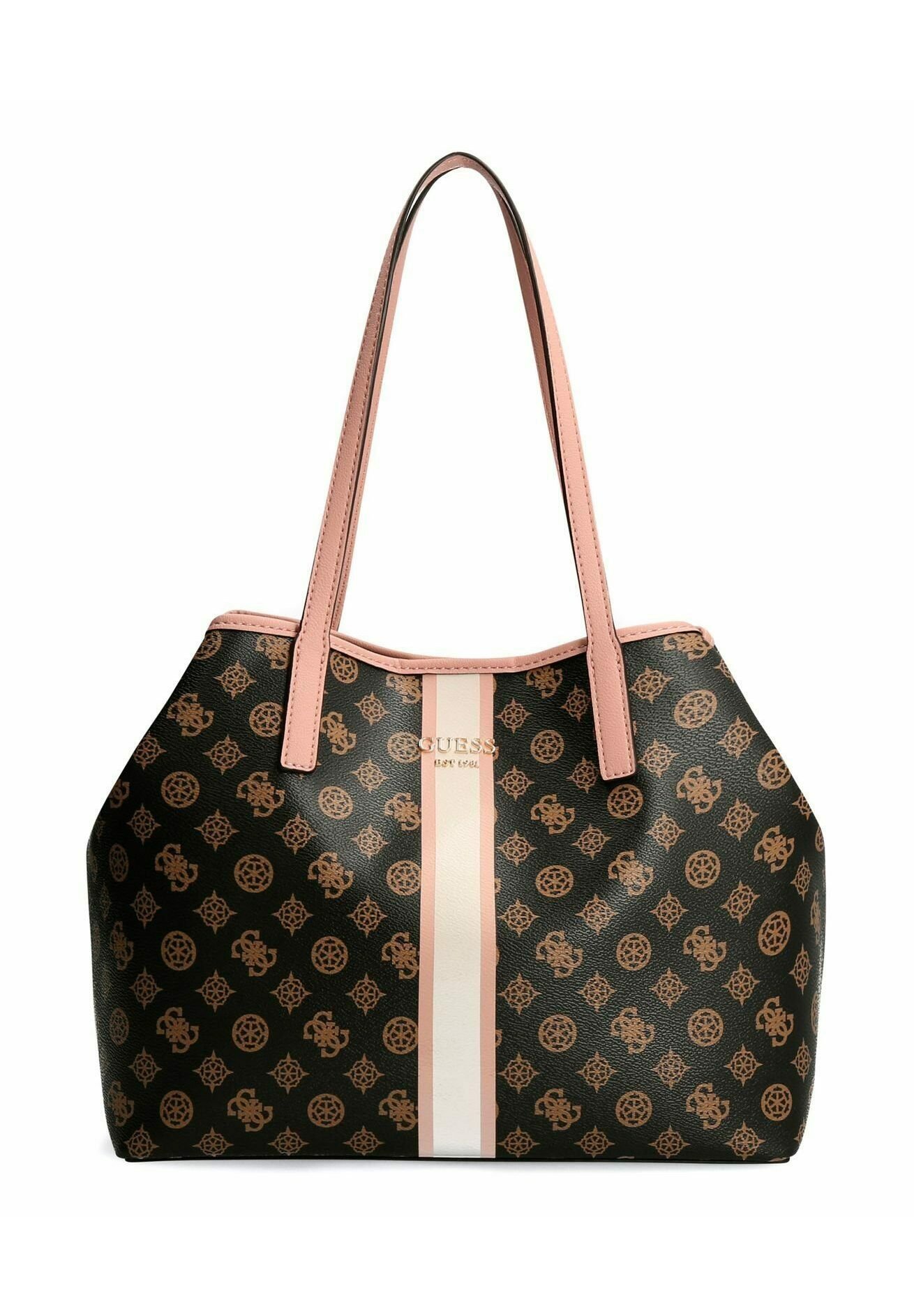 Guess VIKKY - Bolso shopping - mocha logo/marrón - Zalando.es