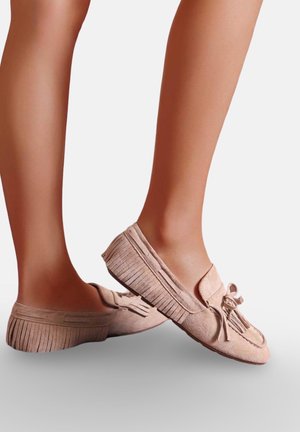FALBALA, LIVIERA - Chaussures bateau - beige