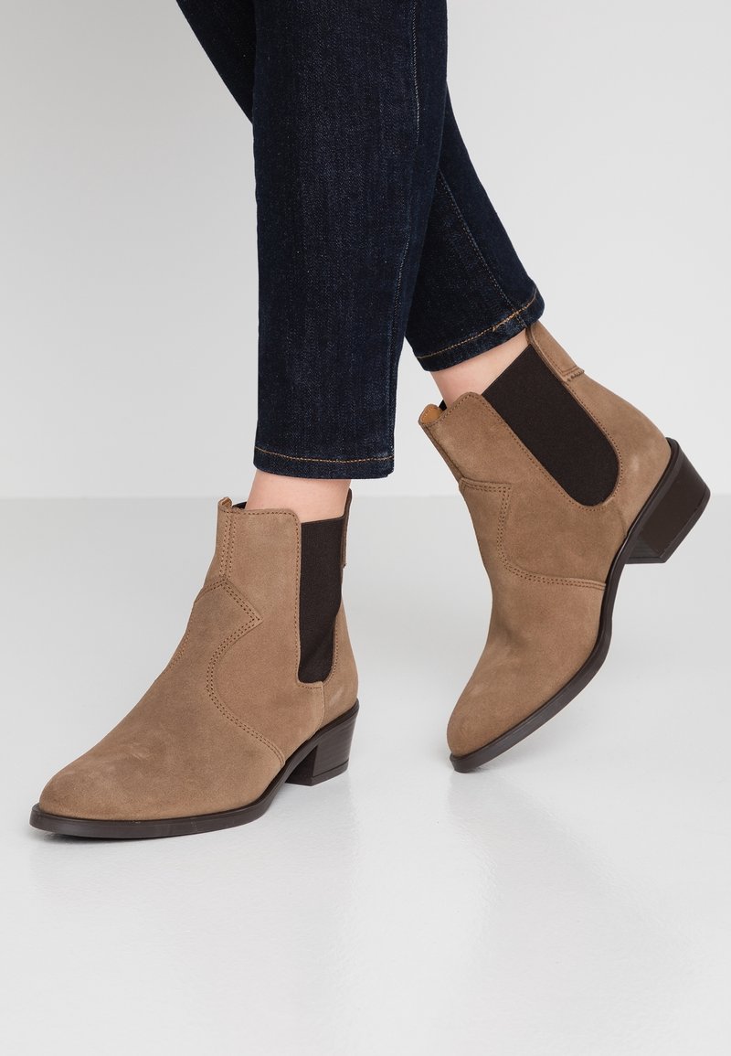 Esprit Kotníkové boty - beige