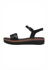 Platform sandals - black