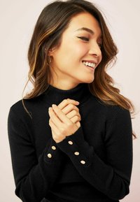 Friends Like These ROLL NECK - Pulóver - black