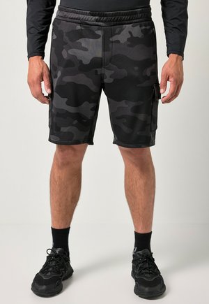 JP1880, CARGO-BERMUDA FLEXNAMIC®, FITNESS, JUMPER, UP TO 7 XL - Shorts - black