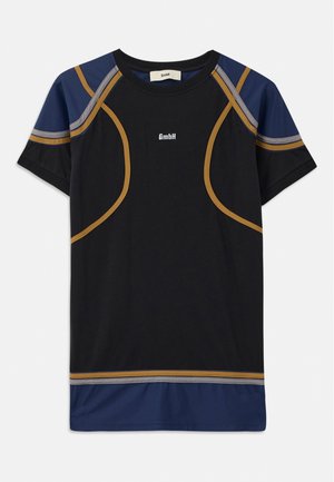 WILL UNISEX - Print T-shirt - black/navy