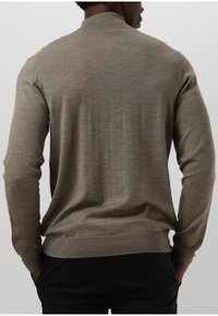 PROFUOMO MOCK ROLL - Trui - groen