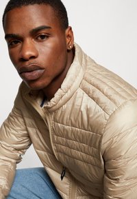 Jack & Jones JJEHERO PUFFER COLLAR - Vinterjakke - crockery