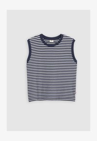 Niet geselecteerd, emmi stripe peacoat egret slub