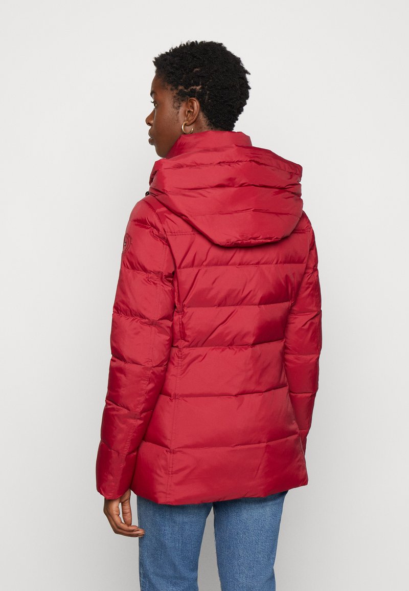 tommy hilfiger global stripe down coat