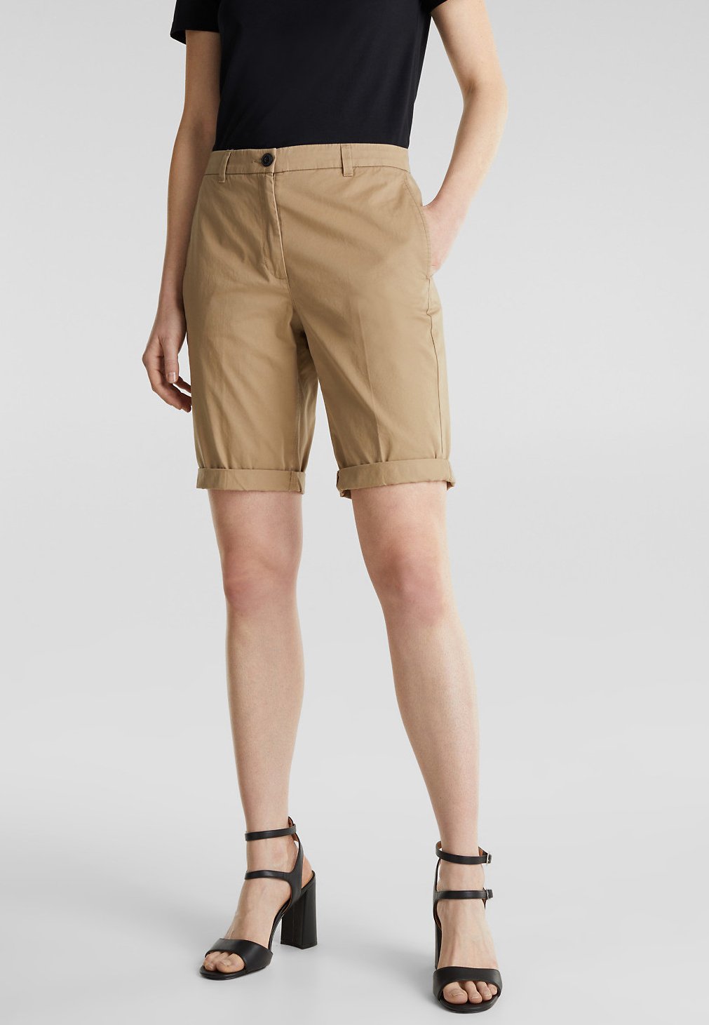 ESPRIT Cargo-Shorts aus 100% Baumwolle ESPRIT Cargo-Shorts aus 100% Baumwolle