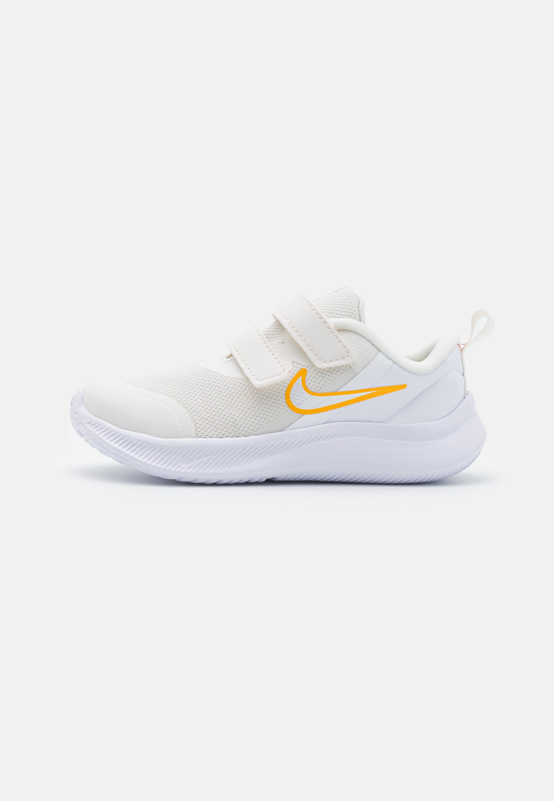 Nike Performance STAR RUNNER 3 UNISEX - Neutral running shoes -  phantom/multi-color/white/university gold/sand - Zalando.co.uk