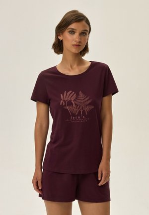 ESOTIQ JEDA - Nachtwäsche Set - Mahogany