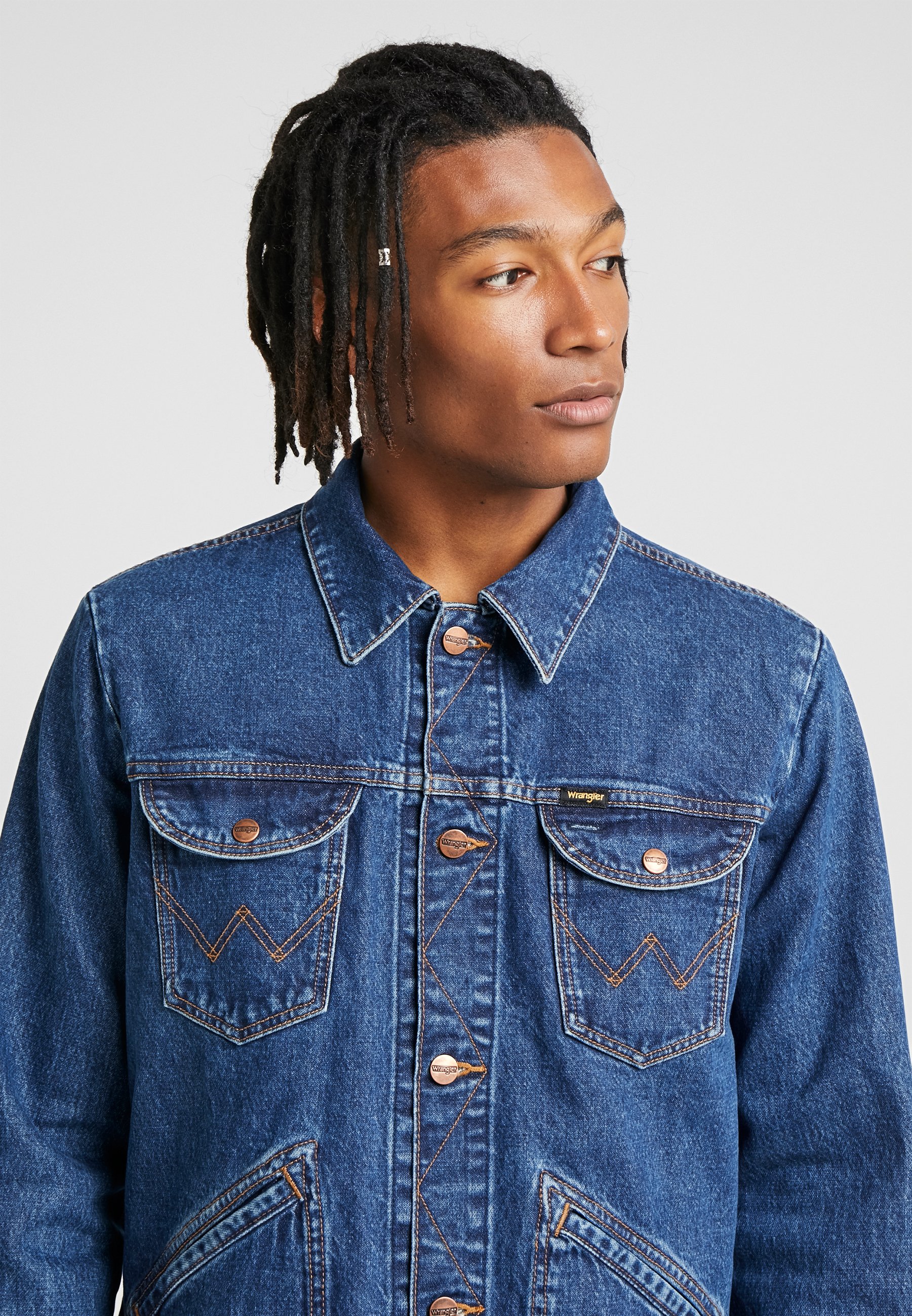 Wrangler Denim jacket - blue - Zalando.de