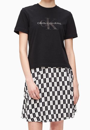 Print T-shirt - black