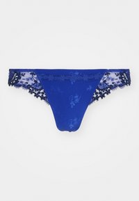 Unselected, electric blue