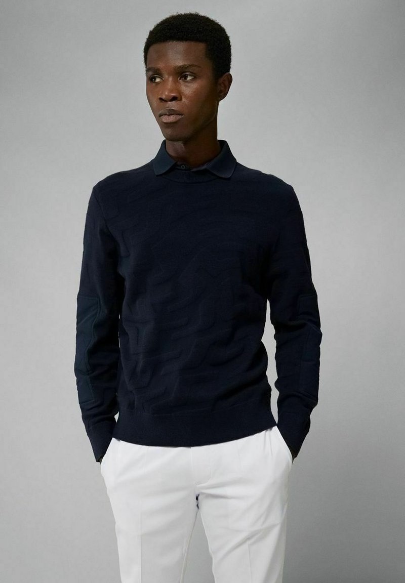 J.LINDEBERG Jumper bridge swirl navy/dark blue Zalando.de