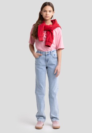 Jeans Straight Leg - blau