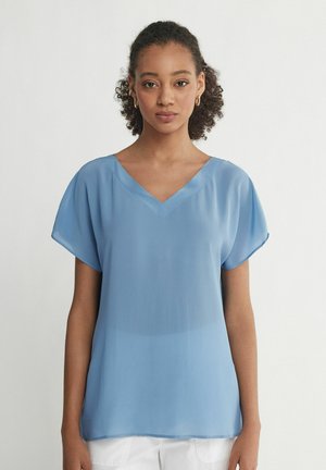 T-Shirt basic - hellblau light sky blue