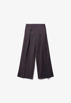 Calliope, PALAZZO TINTA UNITA - Pantaloni - marrone scuro