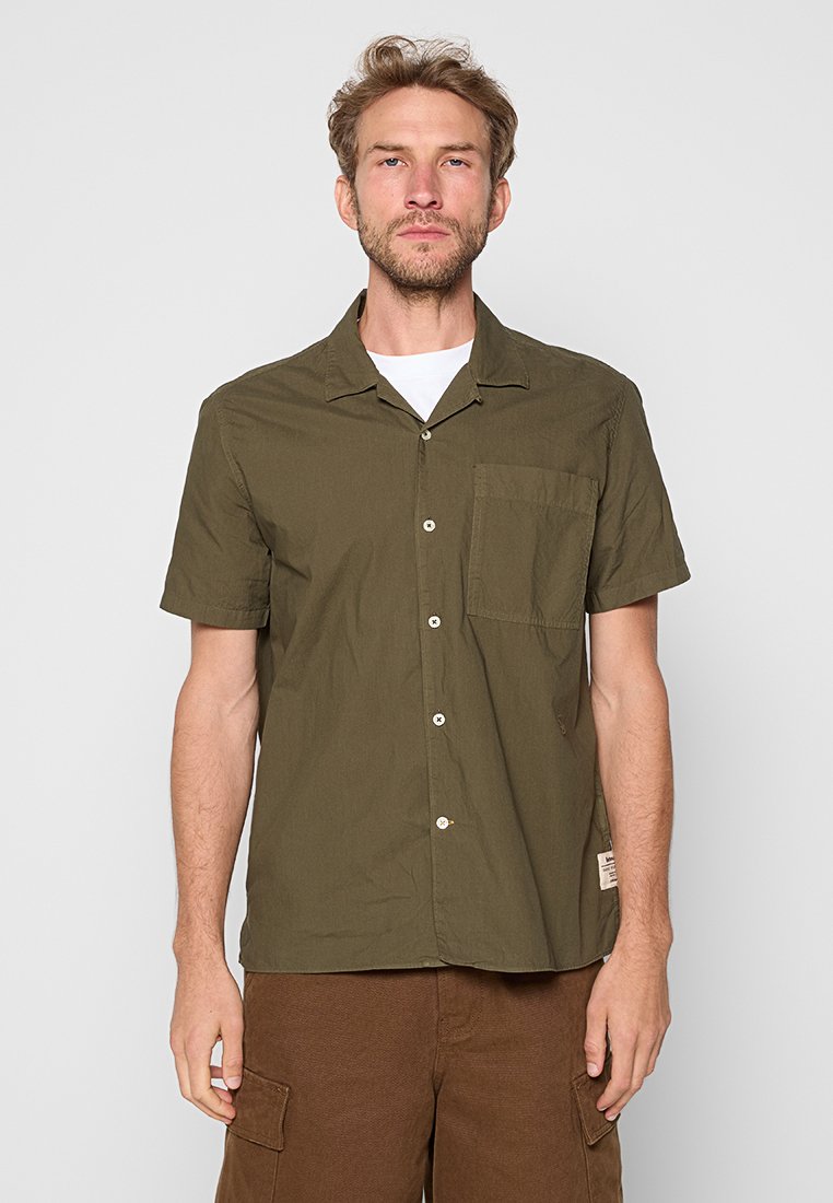 Barbour Overhemd olijfgroen