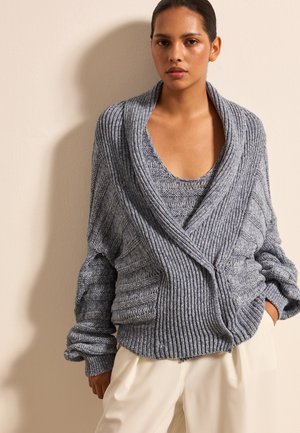 Stefanel Cardigan - blue marl