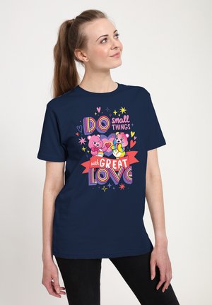 CARE BEARS TOGETHERNESS GREAT LOVE - Camiseta estampada - navy blue