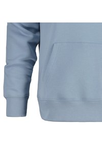 GANT REG SHIELD - Mikina s kapucňou - hellgrau