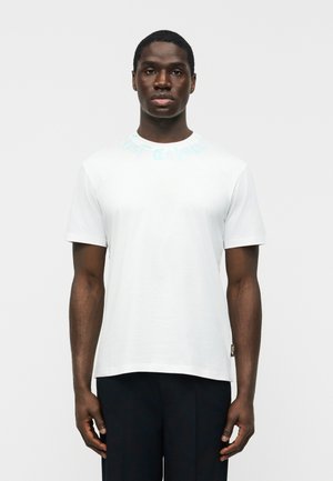 Just Cavalli LOGO NECKLACE - Camiseta estampada - white