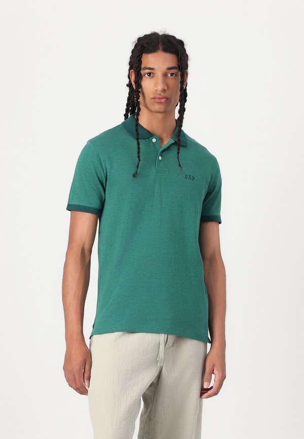LOGO - Polo shirt - rain forest