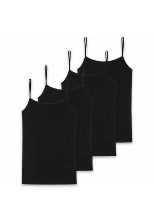 Schiesser, Unterhemd/-shirt - schwarz