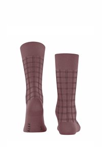 FALKE MODERN TAILOR - Socken - roan rouge