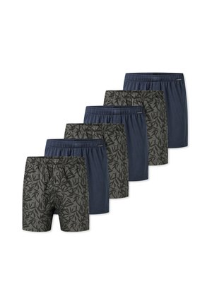 6ER PACK - Boxershorts - blau grün